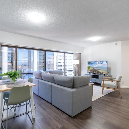 Downtown Honolulu Skyview - 1Bed&Den- Free Parking Apartment ภายนอก รูปภาพ